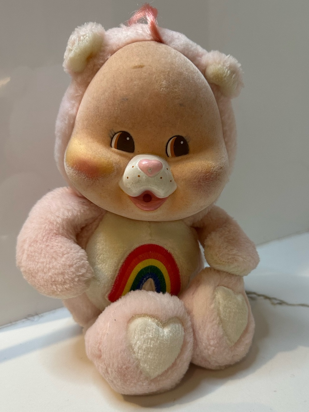 vintage 1983 Kenner Care Bears Cheer Bear plush